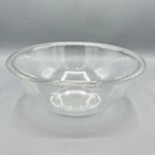 Pyrex #325 2.5 Liter Clear Rimmed Medium Nesting 9.75" Mixing Bowl USA
