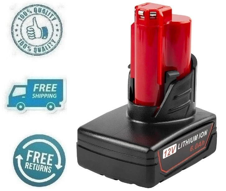 Milwaukee 6ah sales m12