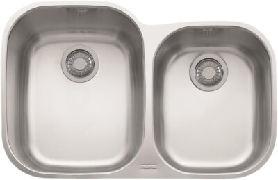 Franke RGX160 Regatta Double-Bowl Kitchen Sink in STAINLESS STEEL **BLEMISHED**