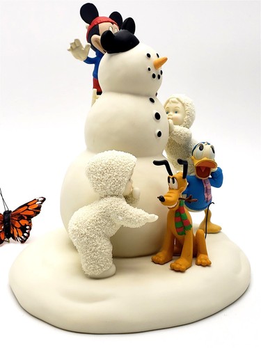 Department 56 Disney Mickey Pluto & Donald Duck Snowbabies - Guest Collection - Picture 13 of 19