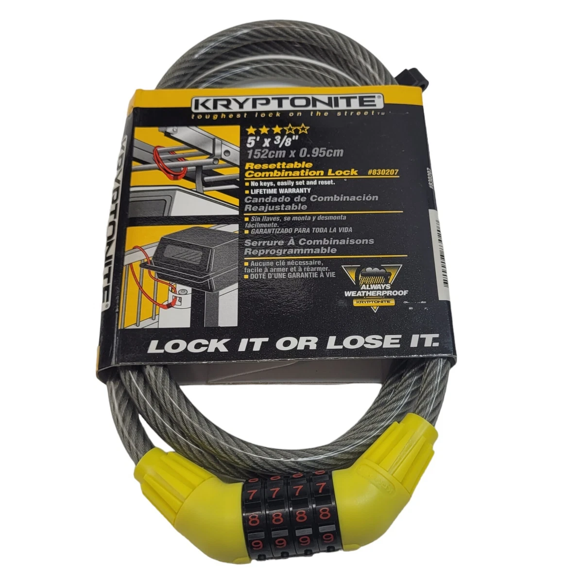Kryptonite combination lock new arrivals