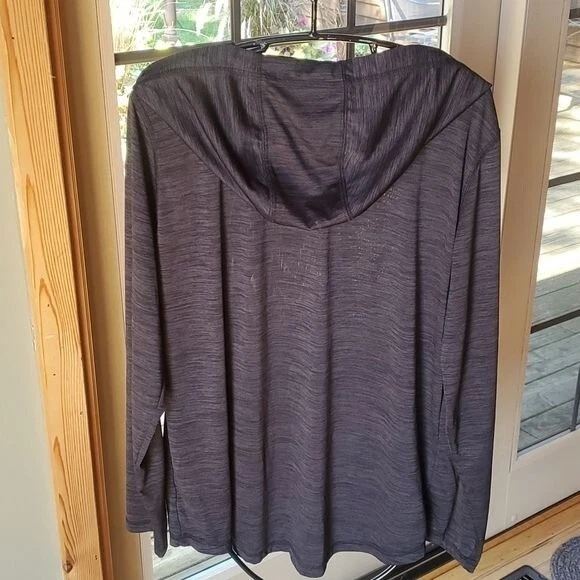 VETEMENTS Augusta Sportswear Long Slv Gestione Umidità Grigio Tg. Felpa con cappuccio XL