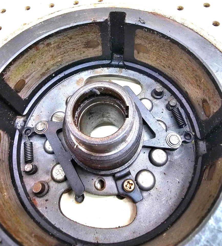 Kawasaki Sno-Jet 440 SST 1977 volante magnético Kawasaki 811909 ñame 8E7-85550-1O Foto 4 de 4