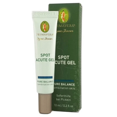 Primavera Spot Acute Gel, 10ml; Organic Skincare