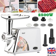 Meat Grinder Mincer Sausage Maker Filler Home Mincing Machine 2500W Electric