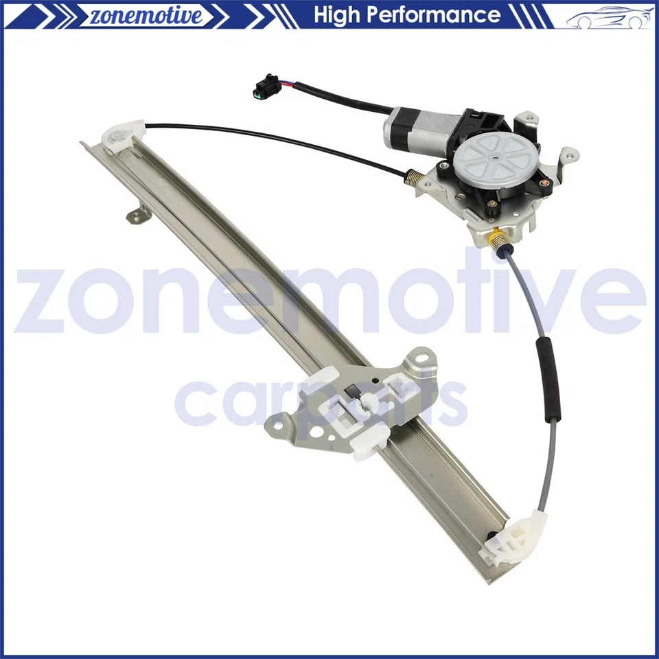 For Lincoln Continental 1995-02 Front Driver/LH Side Window Regulator w/ Motor - Image 2 of 4