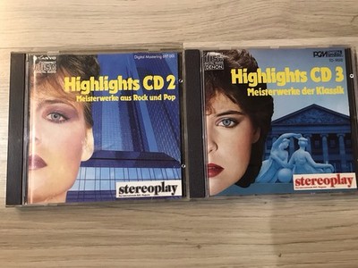 2  CDs :    STEREOPLAY :    HIGHLIGHTS    CD  2  +  3  ,  MEISTERWERKE aus   ..