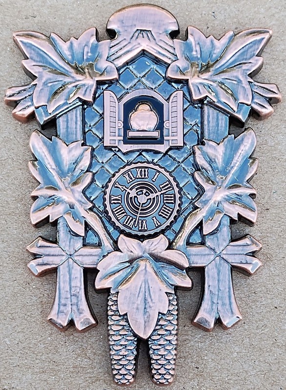 STT Kuckuck, Kuckuck Geocoin - Antq. Copper - Activated & Adoptable - TBAPKGR