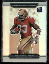 2010 Topps Platinum #29 Anthony Dixon Rookie Refractors #/999