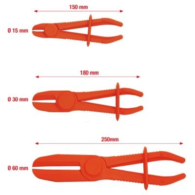 KS TOOLS Schlauchklemmenzange 115.5050 Kunststoff