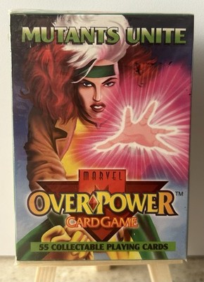   New & Sealed Mutants Unite 55 Collectible Cards 1995 Fleer Marvel Over Power