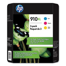 Genuine HP 910XL Color -Cyan/ Magenta/ Yellow High Yield Ink Cartridges Exp 5/28