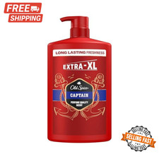 Old Spice Captain Shower Gel Men 3-in-1 Mens Shampoo Body Hair Face Wash 1000ml 7.58 per litre