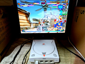 Dreamcast Console System Visual Memory  Marvel VS Capcom 2  Japan