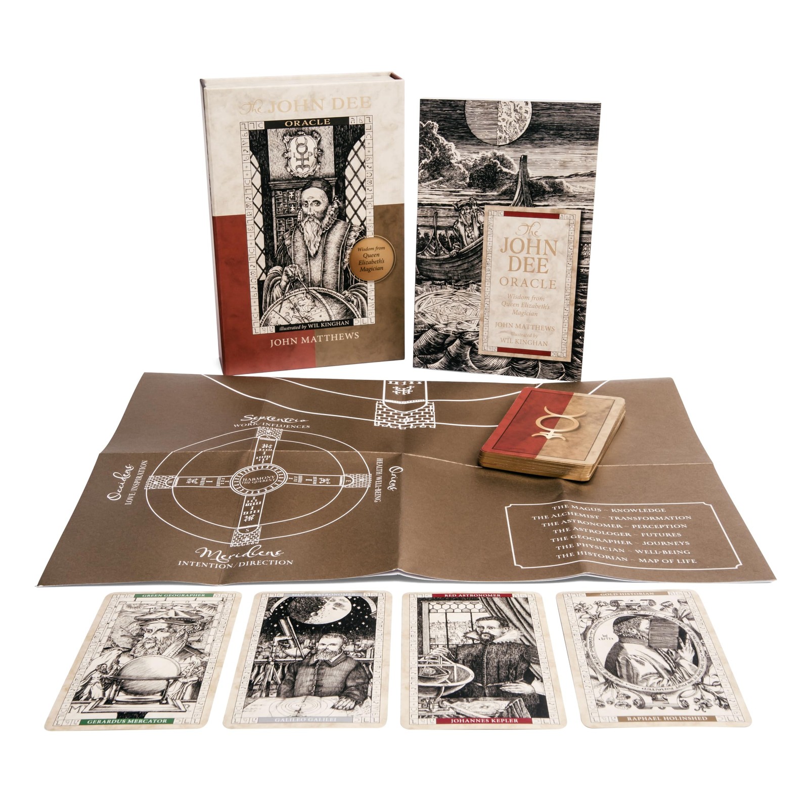 The John Dee Oracle (Deck and Guidebook, Box Se. Matthews, Matthews,** - Image 3