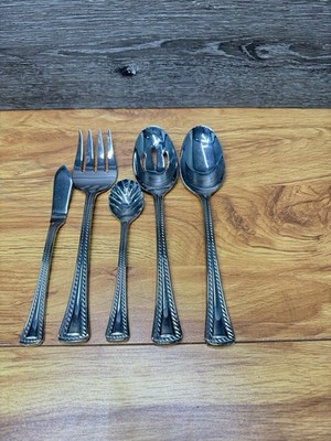 Hampton Silversmiths DAZZLE 5pc. Serving Set