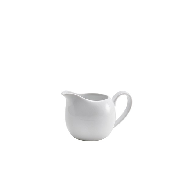 GenWare Milk Jug Porcelain Serving Presenting Milk Jug 14cl/ 5oz - Pack of 6