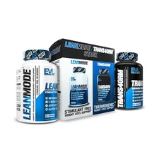 Evlution Trans4orm & LeanMode Fat Burner Stack - 150 Caps