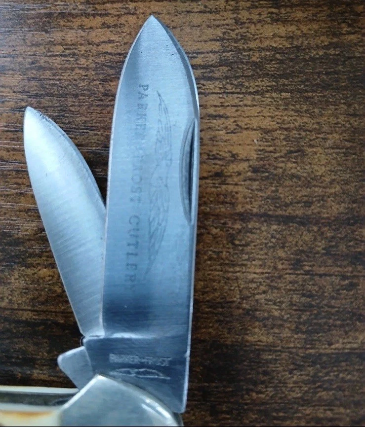 Parker-frost 3 5/8” Folding Knife With Bone Handle - Image 3 of 4
