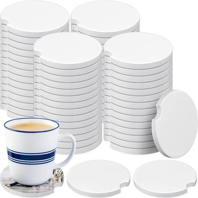 Sublimation Blanks Cupholders Sandstone for Car Cup with F Number of Items: 24