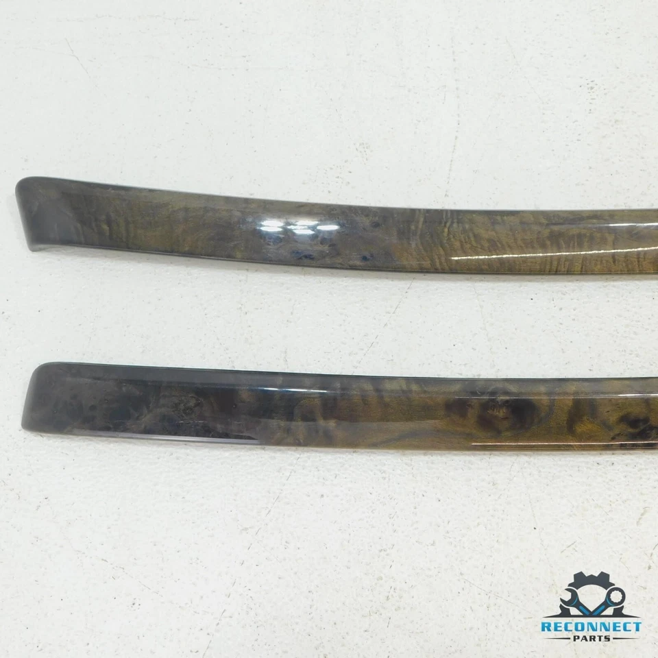 09-13 BMW 328xi E92 Juego de tiras molduras decorativas para puerta delantera izquierda derecha OEM Foto 3 de 4