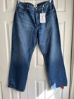 NWT Frame “The Baggy” Blue Jeans Regular $230 Women Size 34 — photo 1