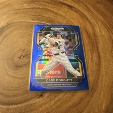 2022 Panini Prizm Draft Picks - Cade Doughty #PDP78 Blue Prizm (RC)
