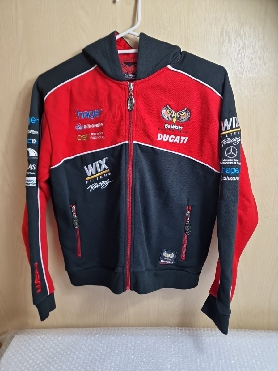 Ducati Be Wiser Racing Team Motorsport Kids 12/13 Zip Hoodie