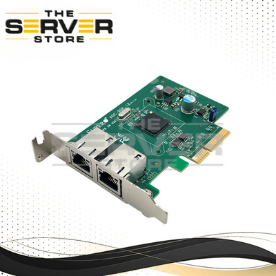 (LOT 100) Supermicro 2 Port J-45 Intel i350 GbE PCIe Gigabit NIC Card AOC-SGP-I2