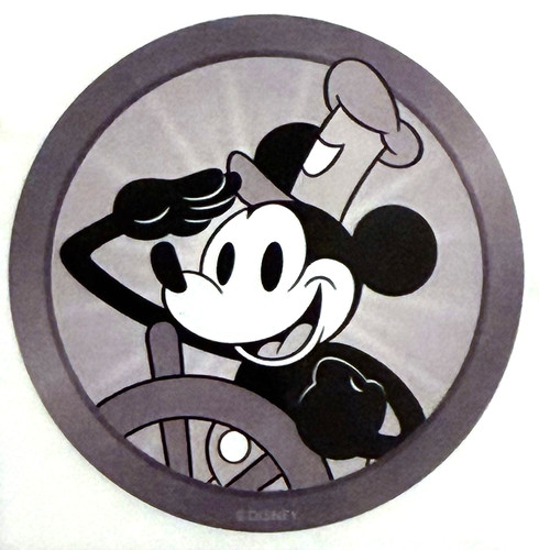 Mickey Mouse Steamboat Willie Official Character Sticker 2" Walt Disney World