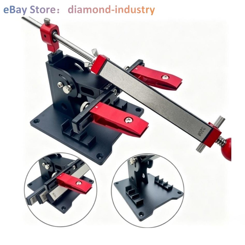 Aluminum Guide Sharpening System, Adjustable Angle Knife Sharpener Kit