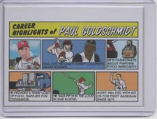 2022 Topps Heritage 1973 Topps Comics #73TC-16 Paul Goldschmidt