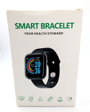 SMART BRACELET/WATCH, Health Steward, Steps Counter, Heart Rate, Charge W/USB