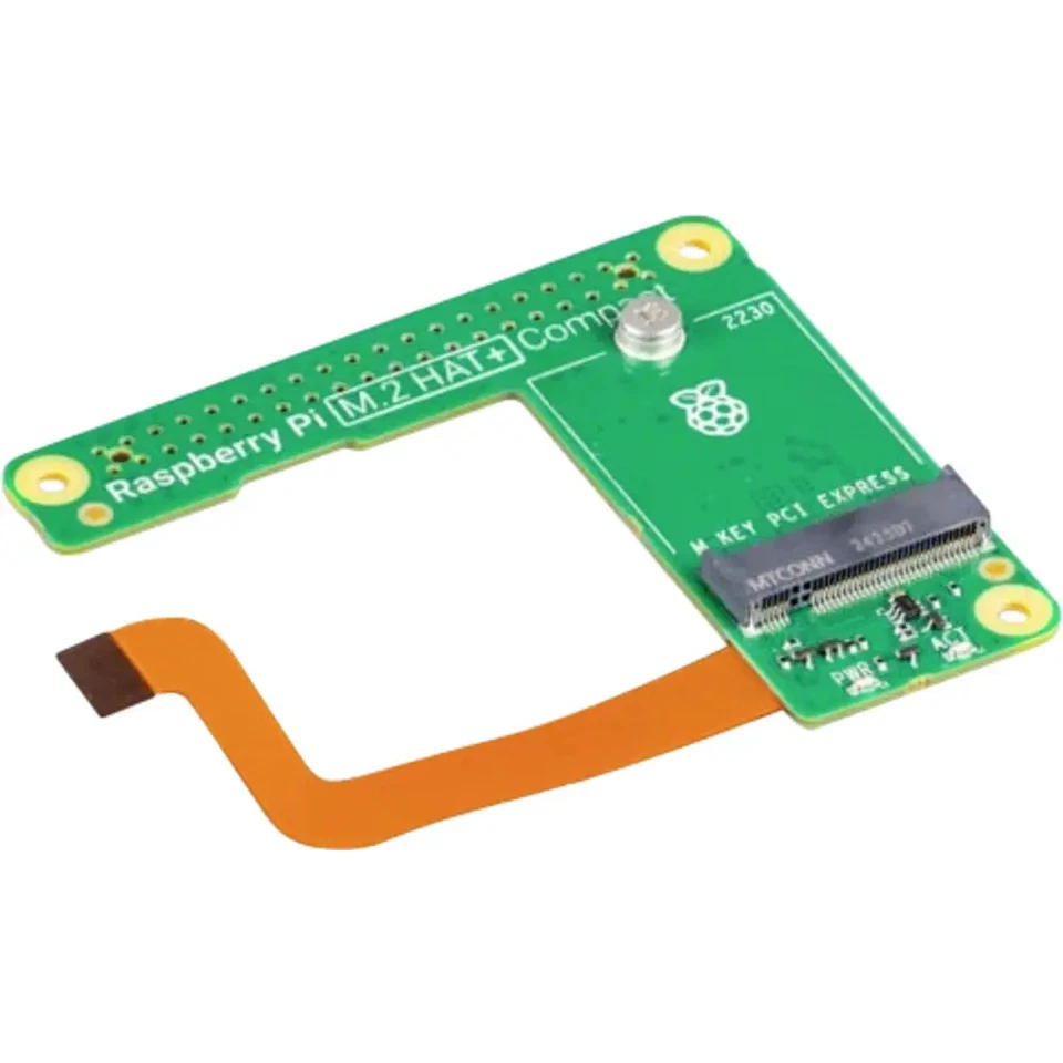Raspberry Pi® M.2 HAT+ Compact Platine d'extension Raspberry Pi® - Photo 1/4
