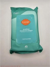 Lume Deo Flushable Wipes Pouch - Cucumber - 45ct