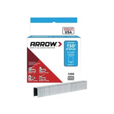Arrow ARRT50CTS Heavy Duty T50 Staples Pack of 1250 Fixings Fasteners 0.0052 per staple
