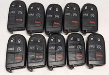 LOT OF 10 OEM DODGE SMART  KEY FOB  KEYLESS ENTRY FOB LOT M3N-40821302 5 buttons