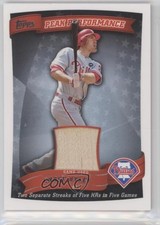 2010 Topps Peak Performance Relics Chase Utley #PPR-CU 9ca