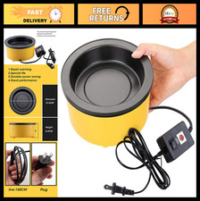 Hot Glue Pot for Crafts, 250W Melting Pot for Hair Extensions, 5.31" Diameter