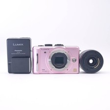 LUMIX DMC-GF1 Pink / G ARIO 14-42mm F3.5-5.6 ASPH. MEGA O.I.S. Lens Kit #AA3966