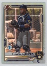 2021 Bowman Draft 1st Edition Sky Blue Foil Jeferson Quero #BD-183 0s9t