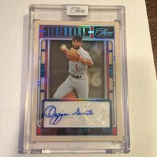 1/1!! 2025 Panini Platinum Blue Ozzie Smith Legendary Signatures Autograph LS-OS