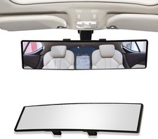 Car Interior Rear View Mirror, Panoramic Rearview Mirror, 300mm Convex Mirror, P