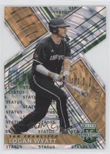 2019 Panini Elite Extra Edition Status Emerald Die-Cut 12/49 Logan Wyatt #51 s3g