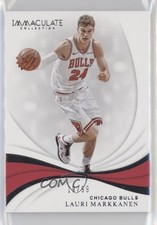 2018-19 Panini Immaculate 19/99 Lauri Markkanen #85 2r7