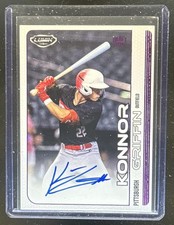 2024 Pulse Lumin Draft Konnor Griffin Auto Autograph Purple Foil #/35 Pirates