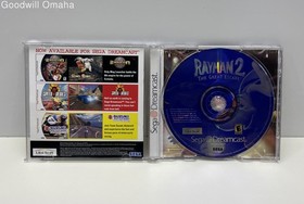 Sega Dreamcast - Rayman 2: The Great Escape + Case & Manual - Boot Tested