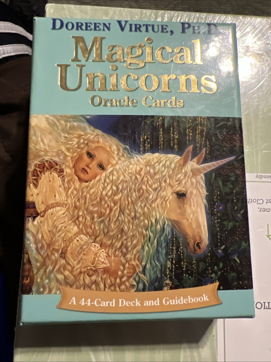 Magical Unicorns Oracle Cards Doreen Virtue 44 Card Deck