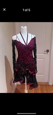 ice-skating or ballroom dance competition dress pre owned