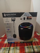 Singing Machine Sing Cast Max, White VIDEO CASTING KARAOKE SYSTEM NEW